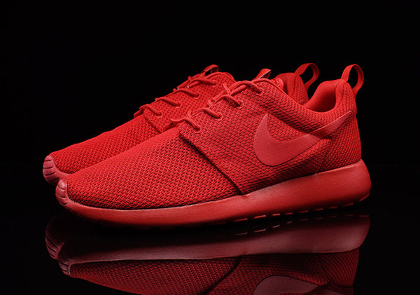 nike roshe one all red