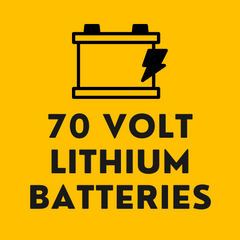70 volt lithium golf cart battery