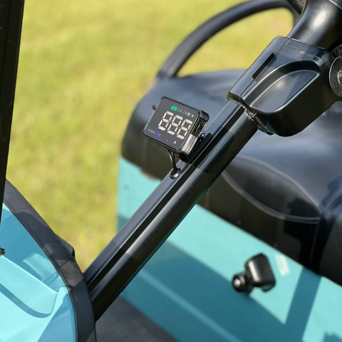 buddy vision heads up display golf cart speedometer