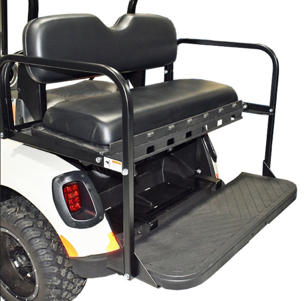 madjax genesis 150 rear flip seat for ezgo