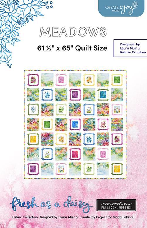 Meadows Quilt Pattern by Create Joy Project