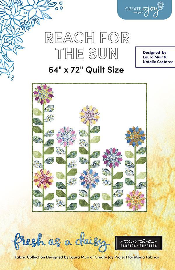 Reach For The Sun Quilt Pattern by Create Joy Project