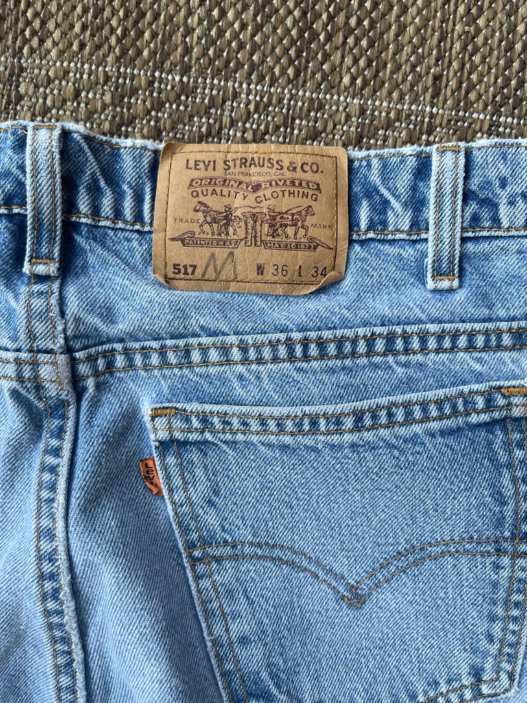 orange tab levis 517