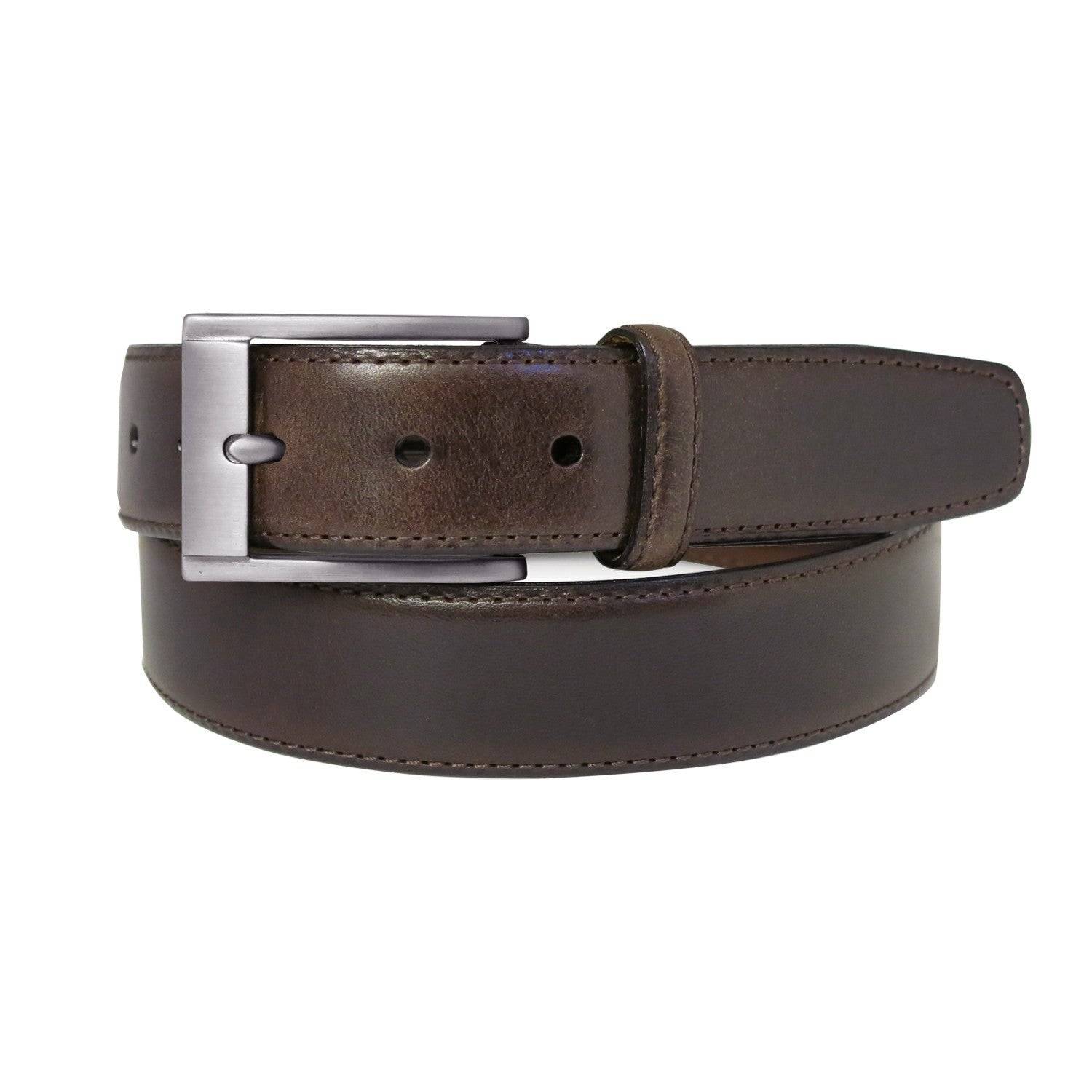 Collins Leather Belt in Brown