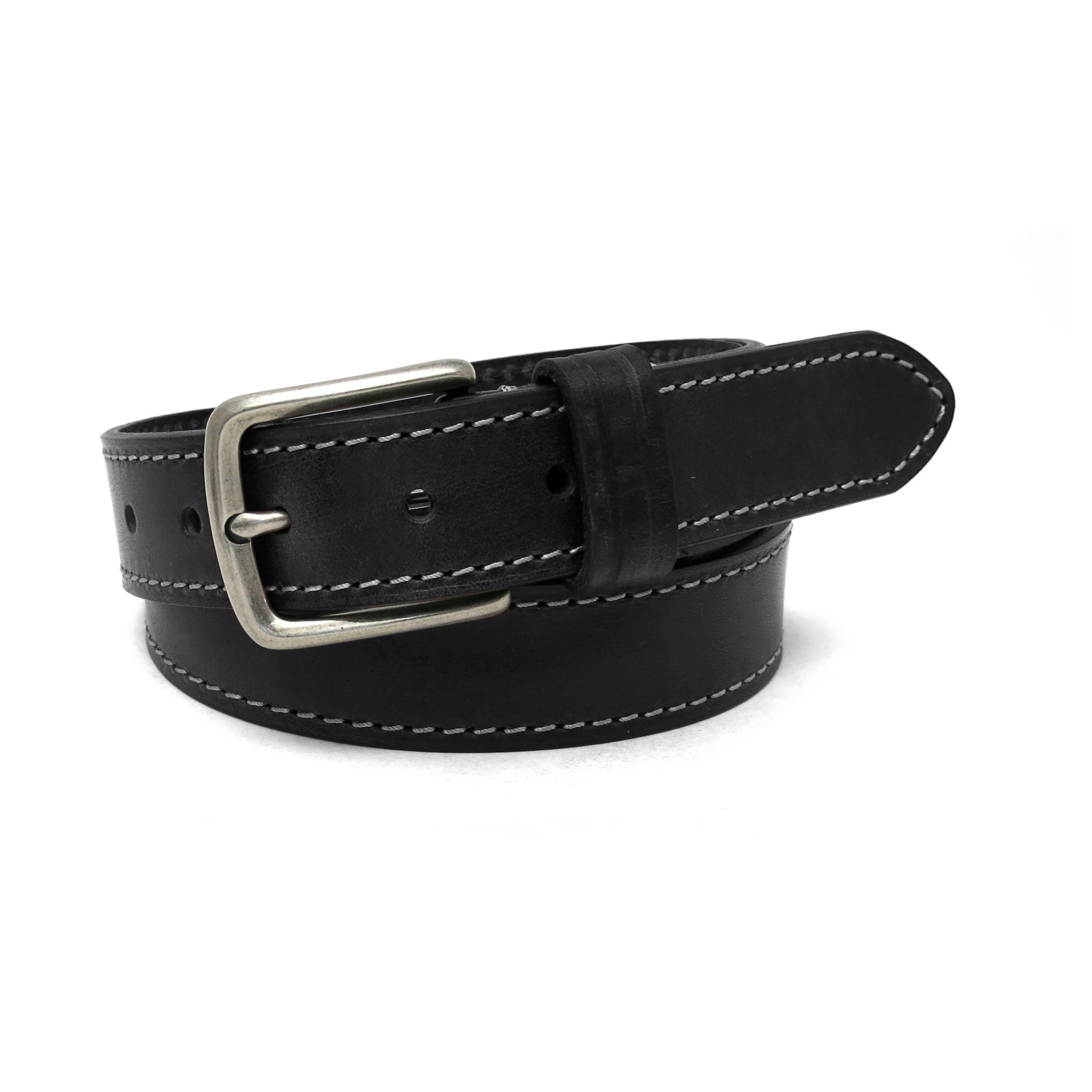 Bryant Leather Belt in Black