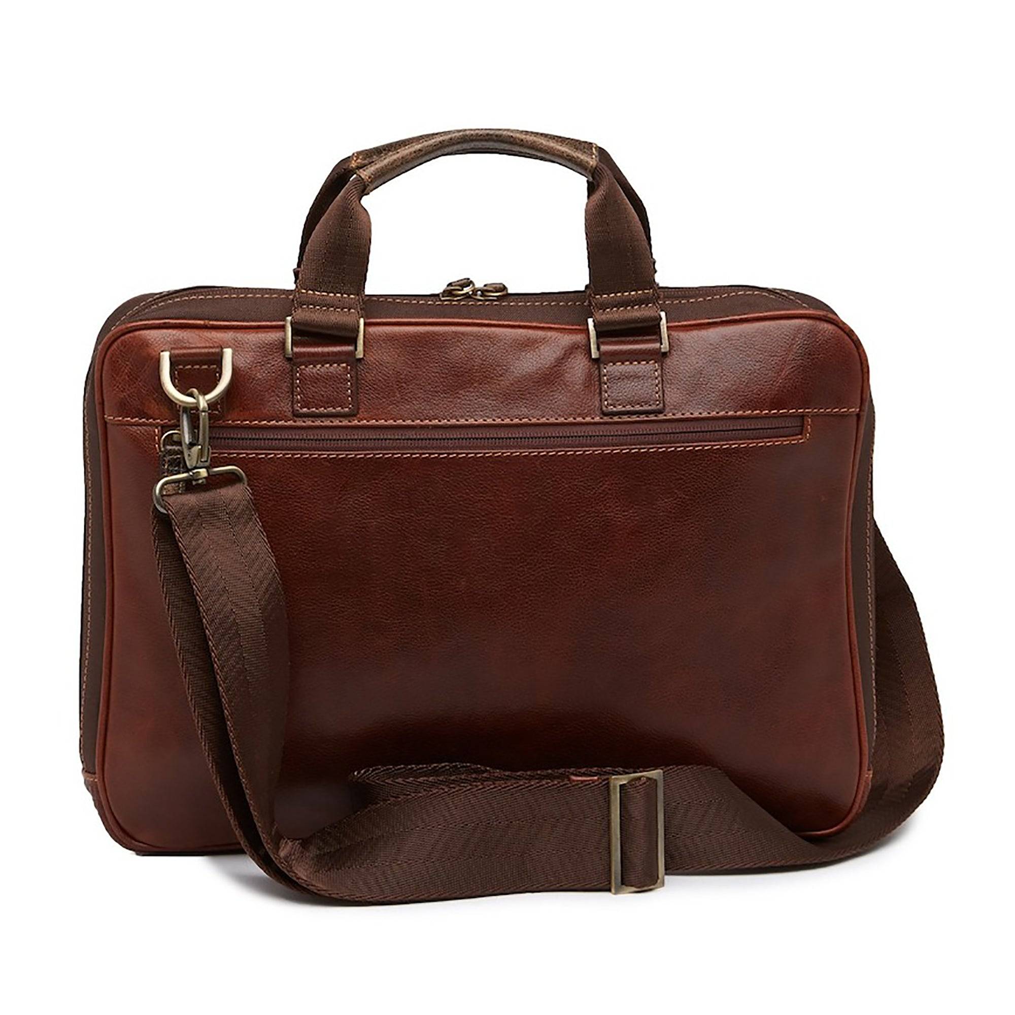 boconi zipster leather briefcase