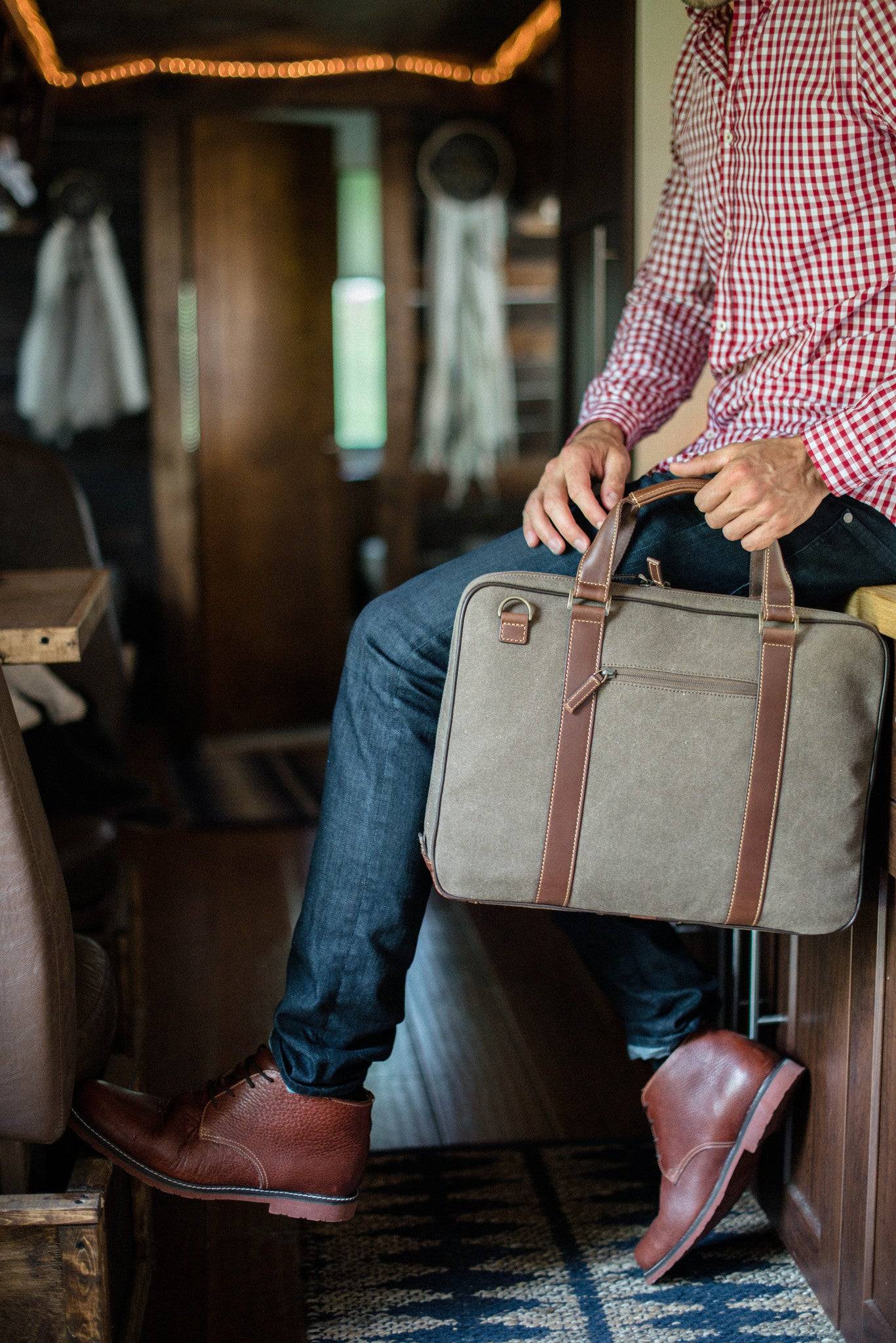 Bryant LTE Zip Top Briefcase