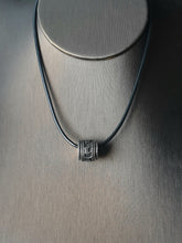 Load image into Gallery viewer, Thai Silver Six Character Mantra Rotating Pendant/Necklace