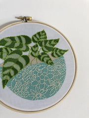 Embroidery Kit- Plant