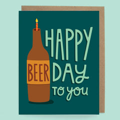Happy Beerday card
