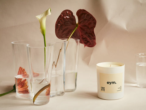 Eym create aromatherapy candle
