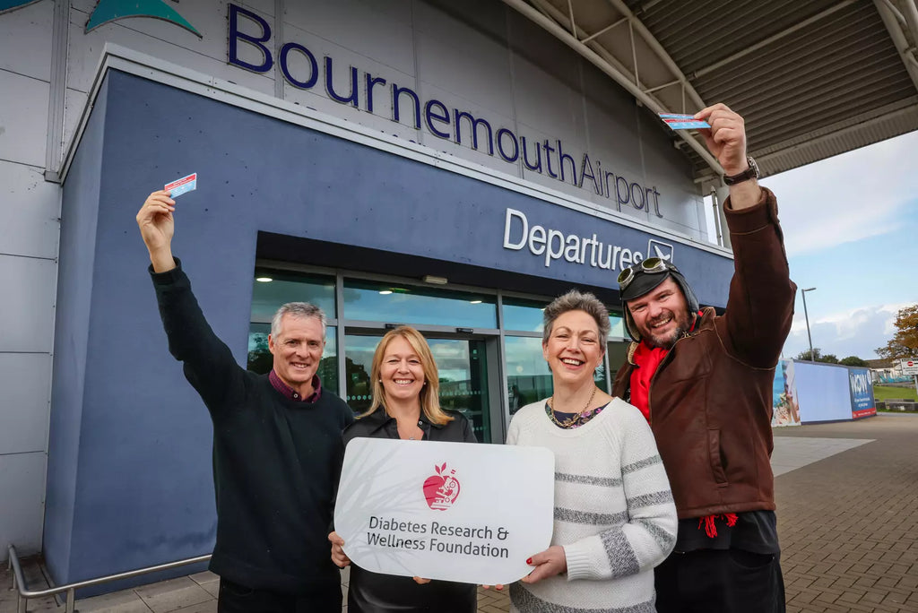 DRWF at Bournemouth Airport for Diabetes Awareness