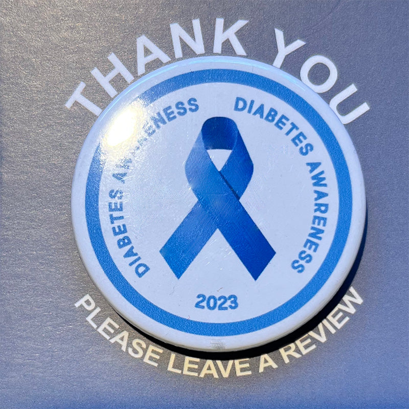 Diabetes Awareness badge by Love My Libre Ltd.