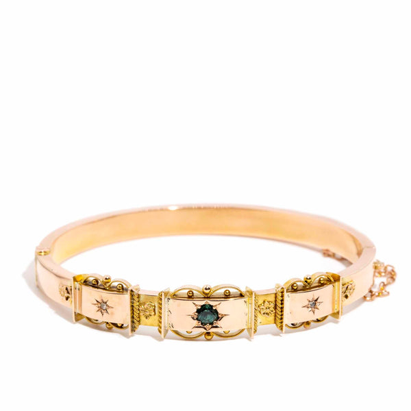 14 Karat Yellow Gold White Enamel Eight-Charm Bracelet, Cartier, circa 1930s