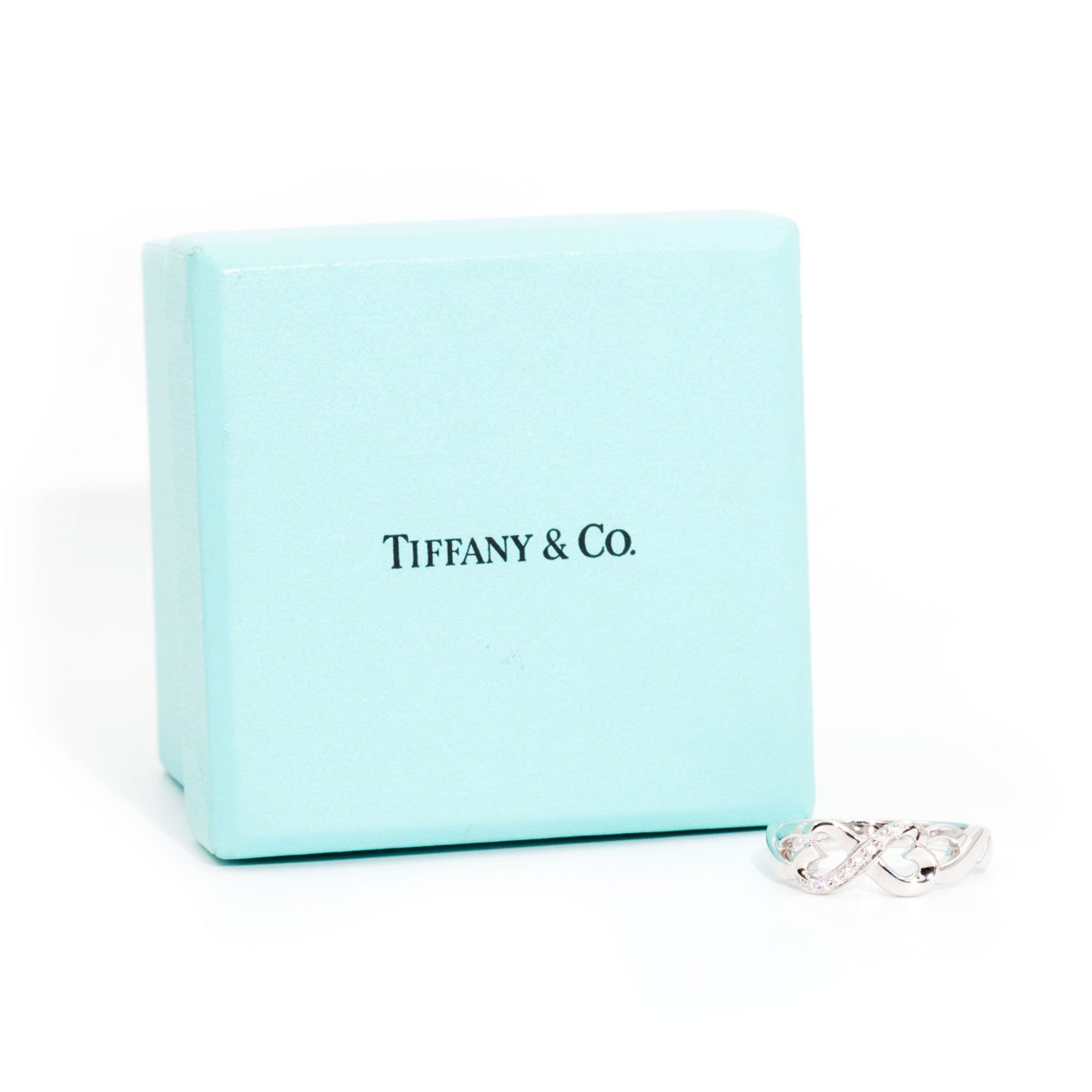 tiffany infinity heart ring