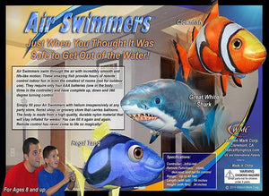 air swimmers remote control flying shark