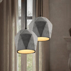 Concrete Odense Gem Pendant Light