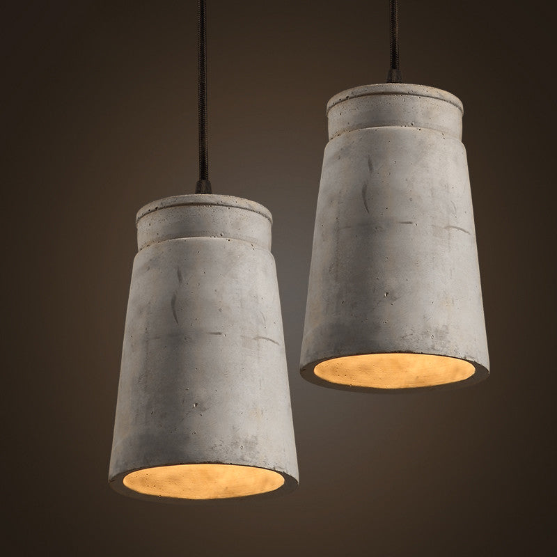 Concrete Odense Pendant Light Tudo And Co