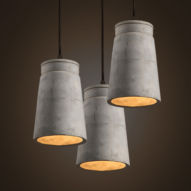 Concrete Odense Pendant Light Tudo And Co