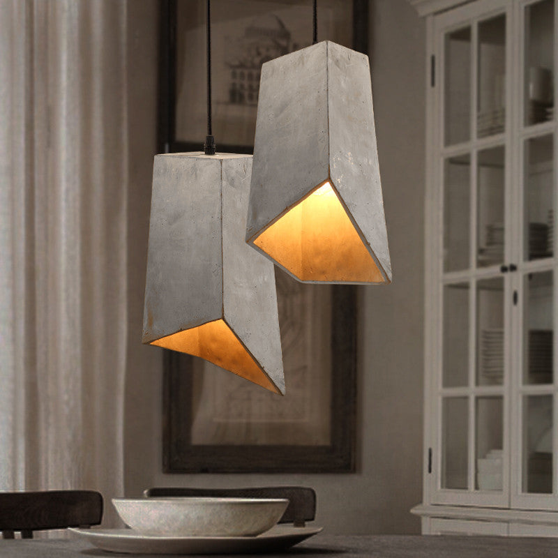 Concrete Odense Archi Pendant Light Tudo And Co