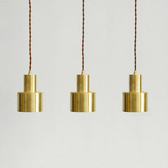 pendant brass light brushed smith tudoandco sold