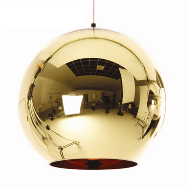 gold ball light fitting