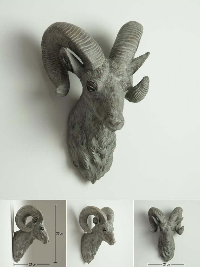 Animal Head Bust Wall Decor - Tudo and co – Tudo And Co - 769 x 1024 jpeg 79kB