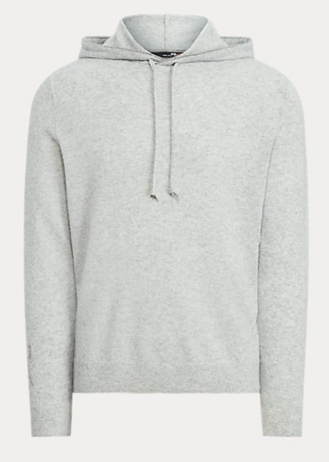 rlx washable cashmere hoodie