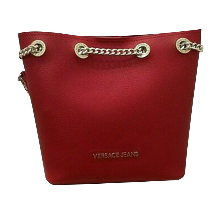 red versace jeans bag