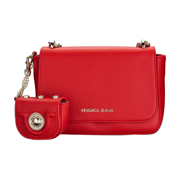 red versace jeans bag