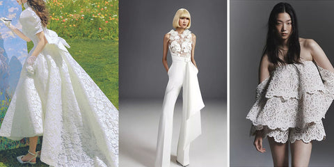 Tailored Construction Wedding Gowns