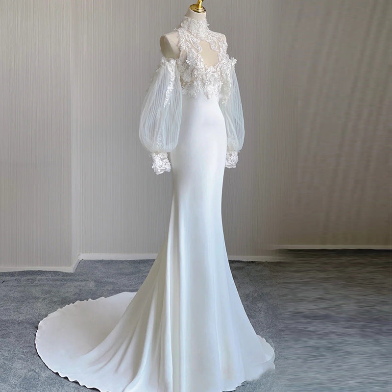 Detachable Sleeves Wedding Dresses