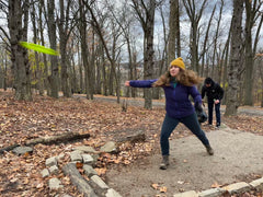 Disc golf at Schenley Park