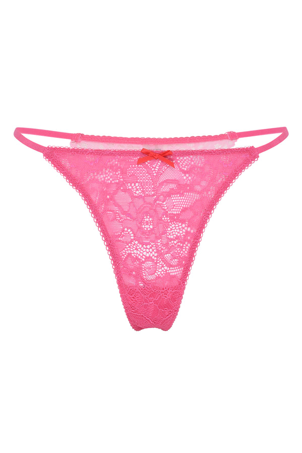 Valentine Josie Thong Bordeaux Red JOSIE - Free Shipping at Largo