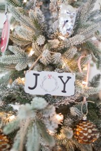 Christmas ornaments that bring Joy