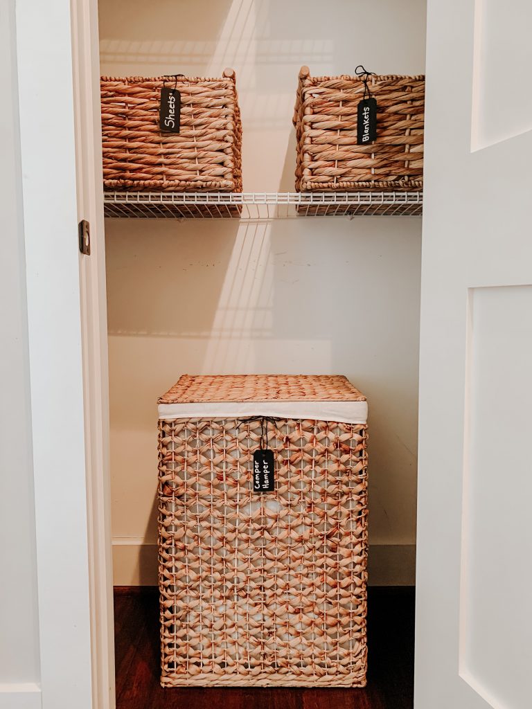 woven basket storage