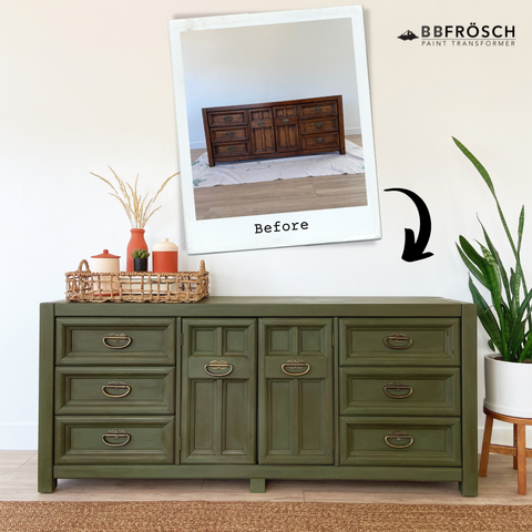 Glossy Green Dresser — Trópico Interiors