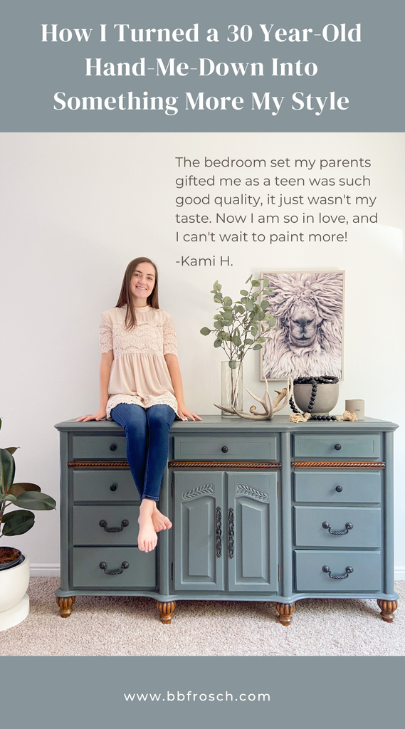 How to paint a dresser that isn't your style