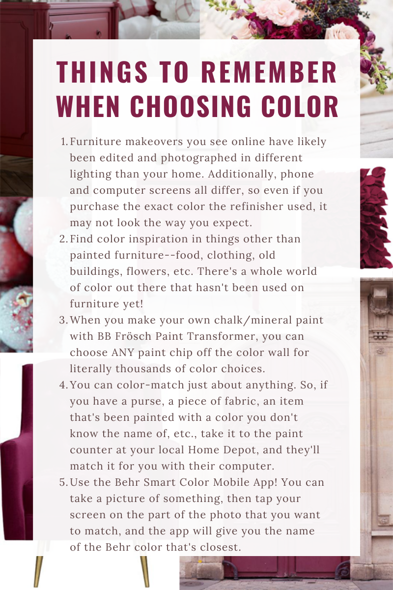 How to choose paint color