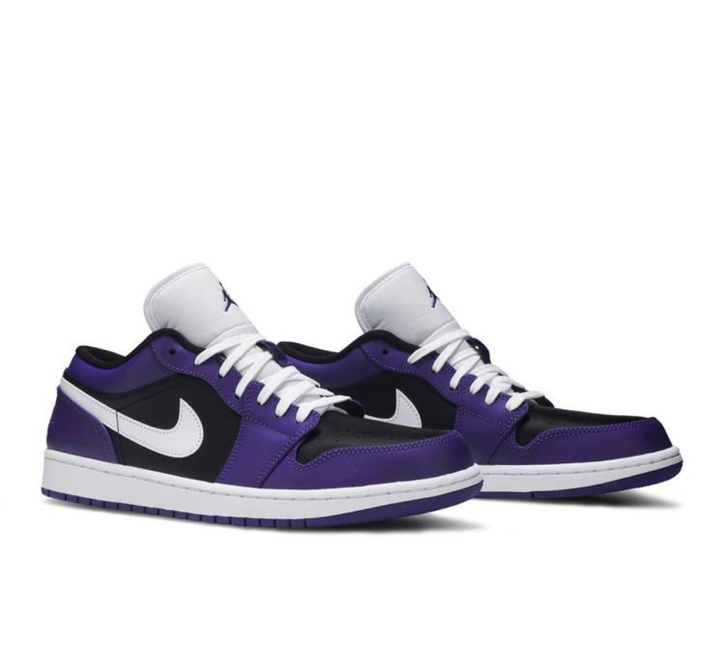 jordan 1 low purple black