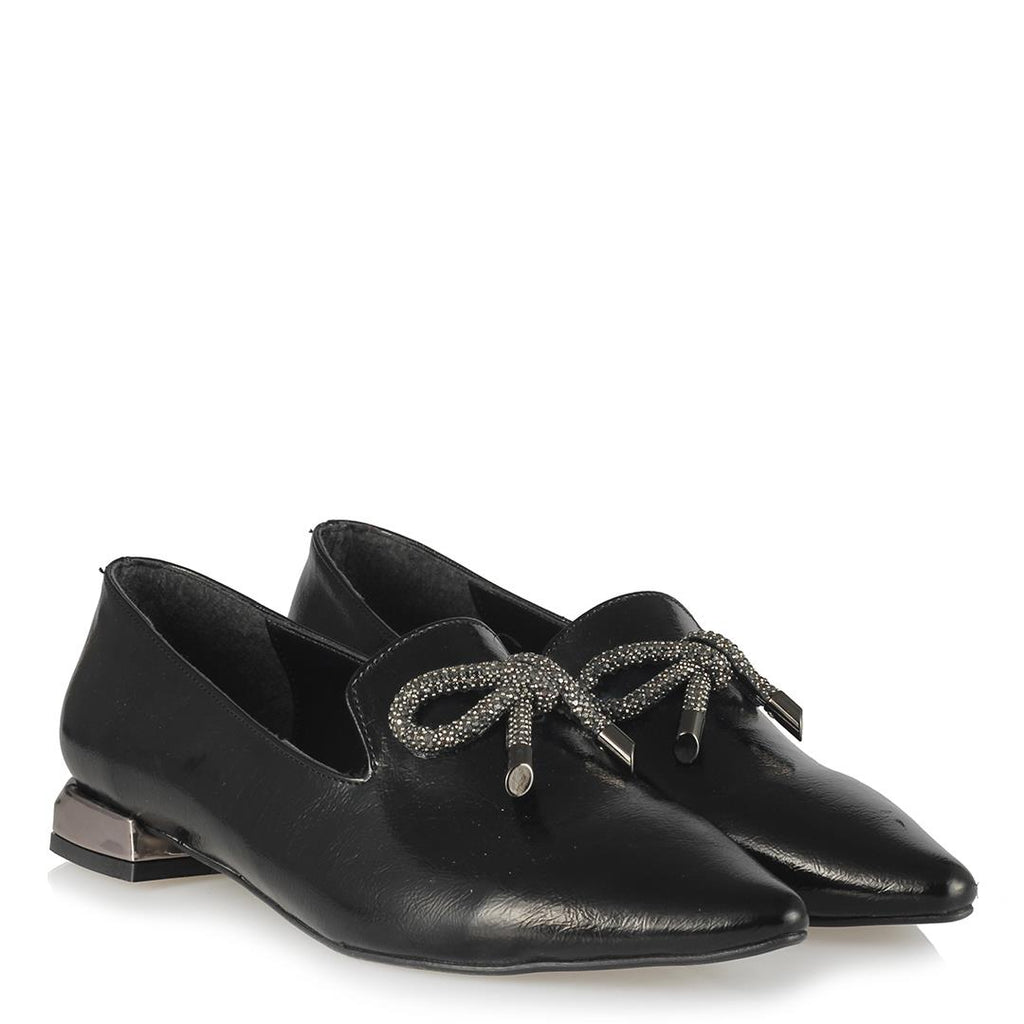 bow tie loafers shoes