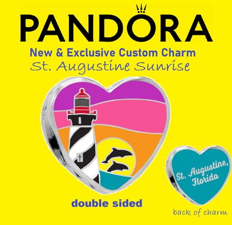 Pandora Custom St Augustine Charm