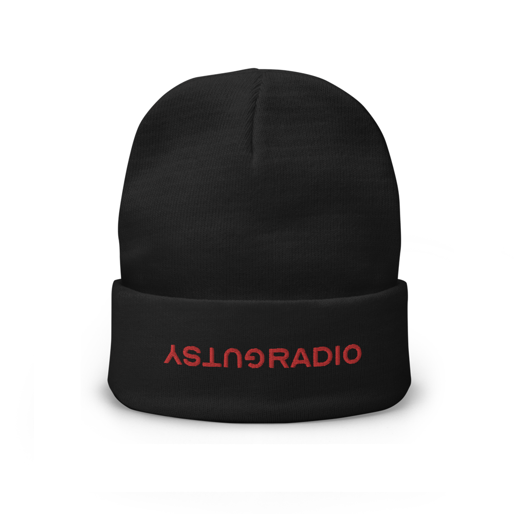Product Image of Gutsy Radio Embroidered Beanie #1