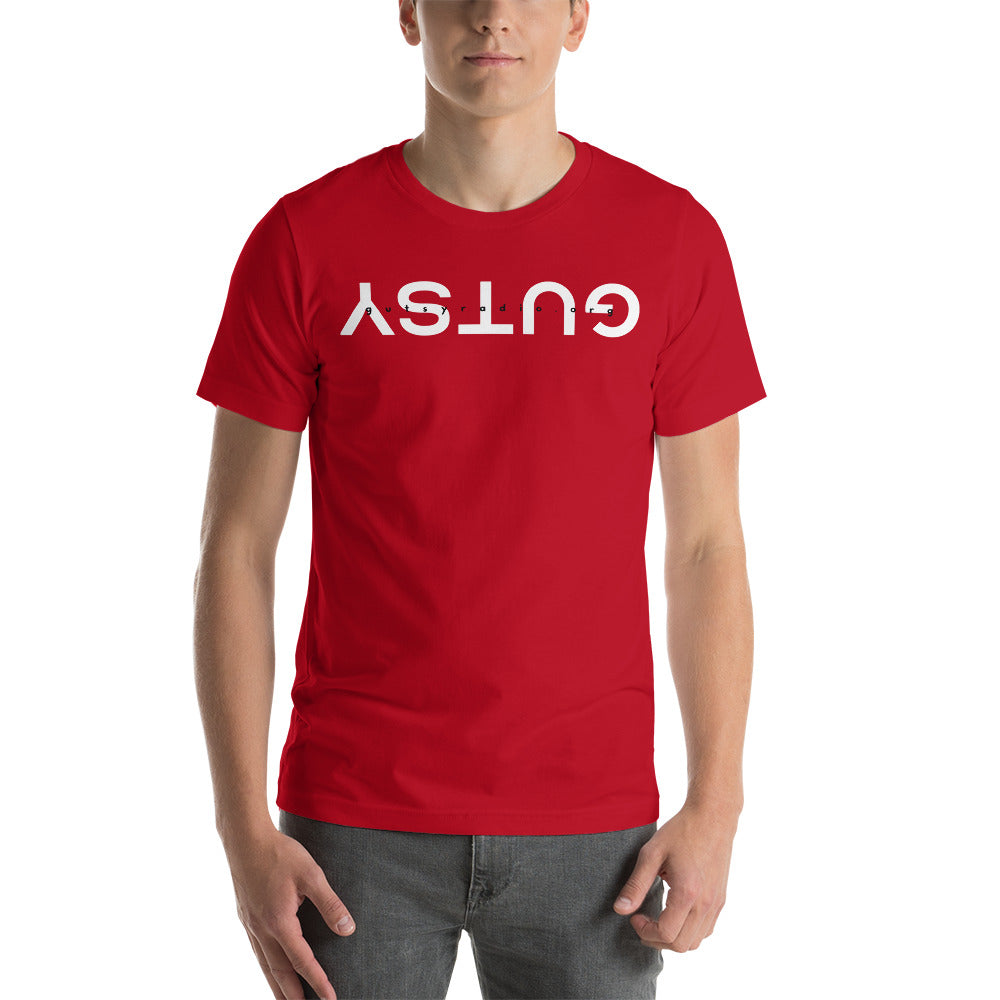 Product Image of Gutsy Radio Logo Red Unisex T-Shirt #2