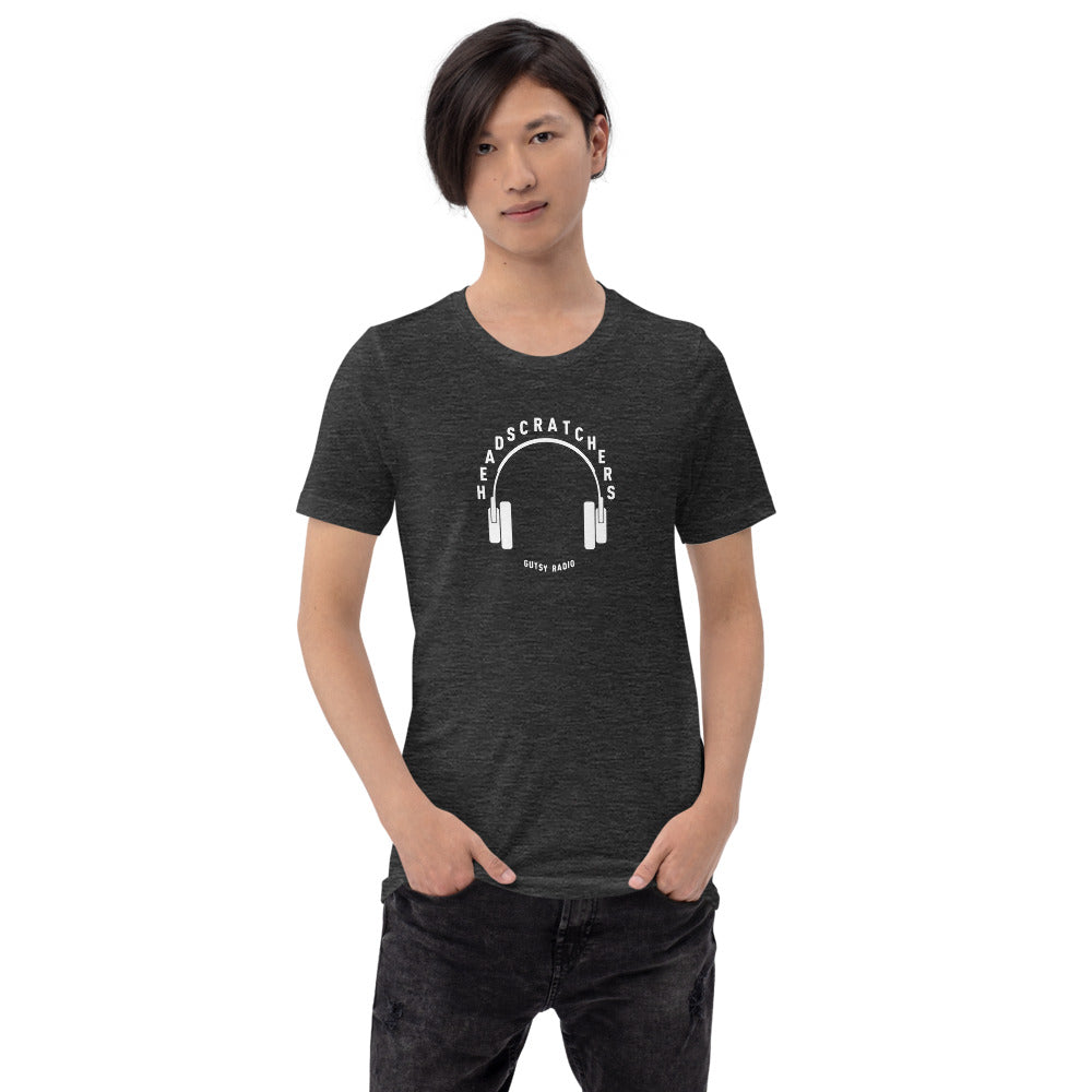 Product Image of Gutsy "Headscratchers" Unisex T-Shirt (in multiple colors) #1