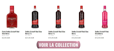 vodka eristoff rouge