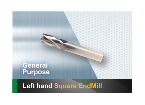 Left Hand Square End Mill SCTools HTC