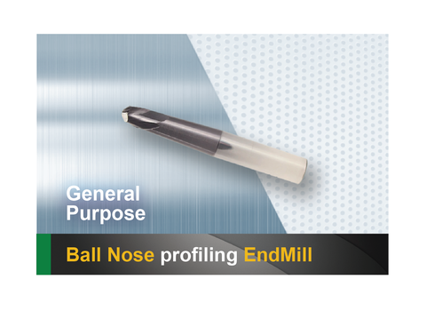 Ball Nose Profiling End Mill SCTools HTC