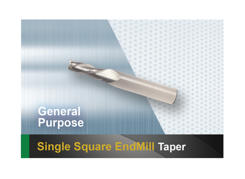 Single square end mill SCTools HTC