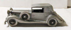 Danbury Mint 1936 Alvis Speed 25 Pewter Car 1:43 Scale Made In England